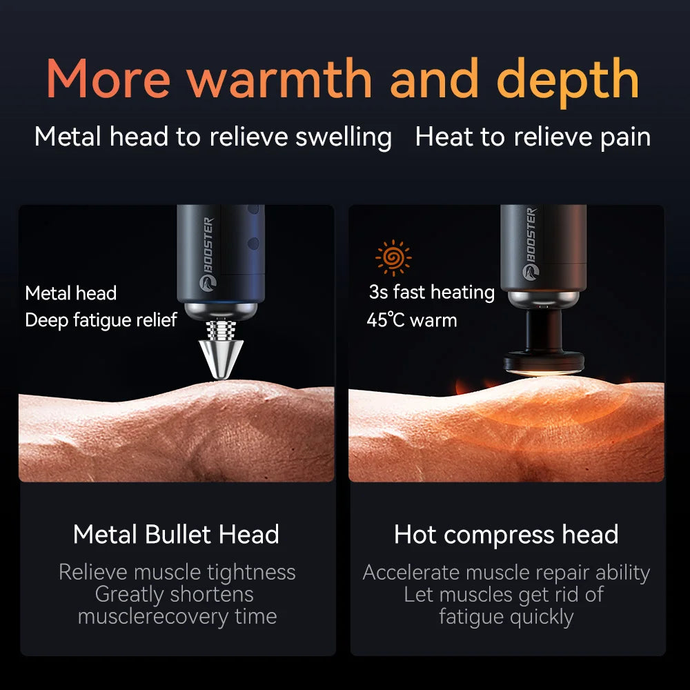 Booster HeatPro – Smart Heated Massage Gun